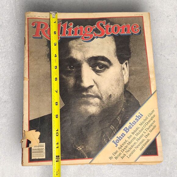 Rolling Stone Magazine #368 April 29, 1982 John Belushi Tribute Issue No Label - Picture 7 of 8